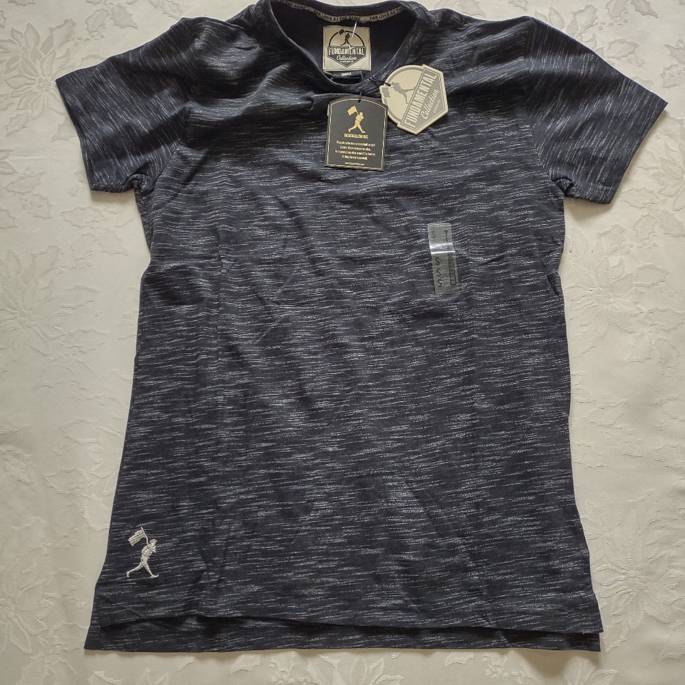 New 🆕 Baseballism Split Hem Flag Man Fundamental Collection t shirt - Picture 1 of 7
